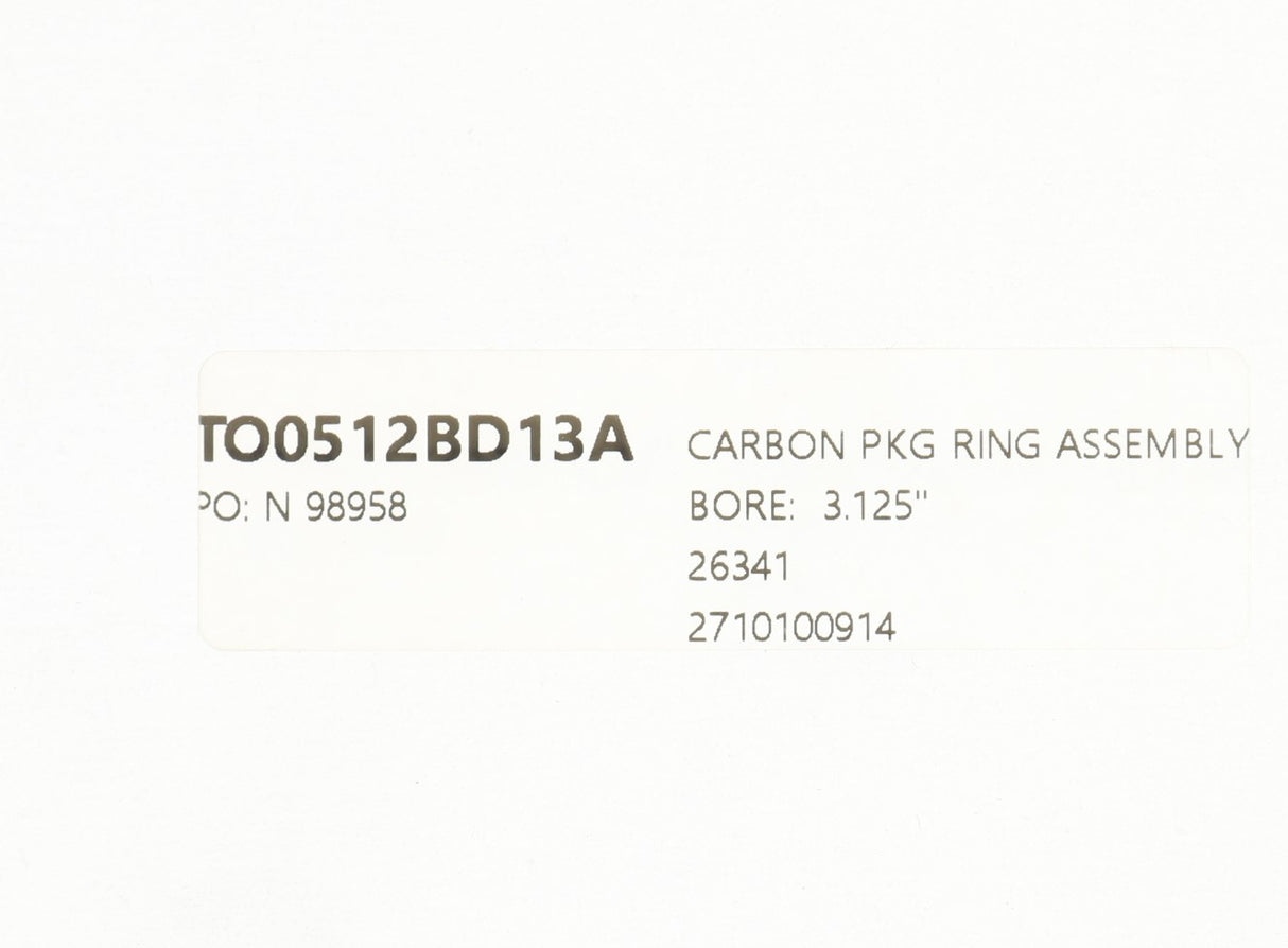 ATLAS COPCO - 2710100914 - CARBON PKG RING ASSY BORE 3.125INCH