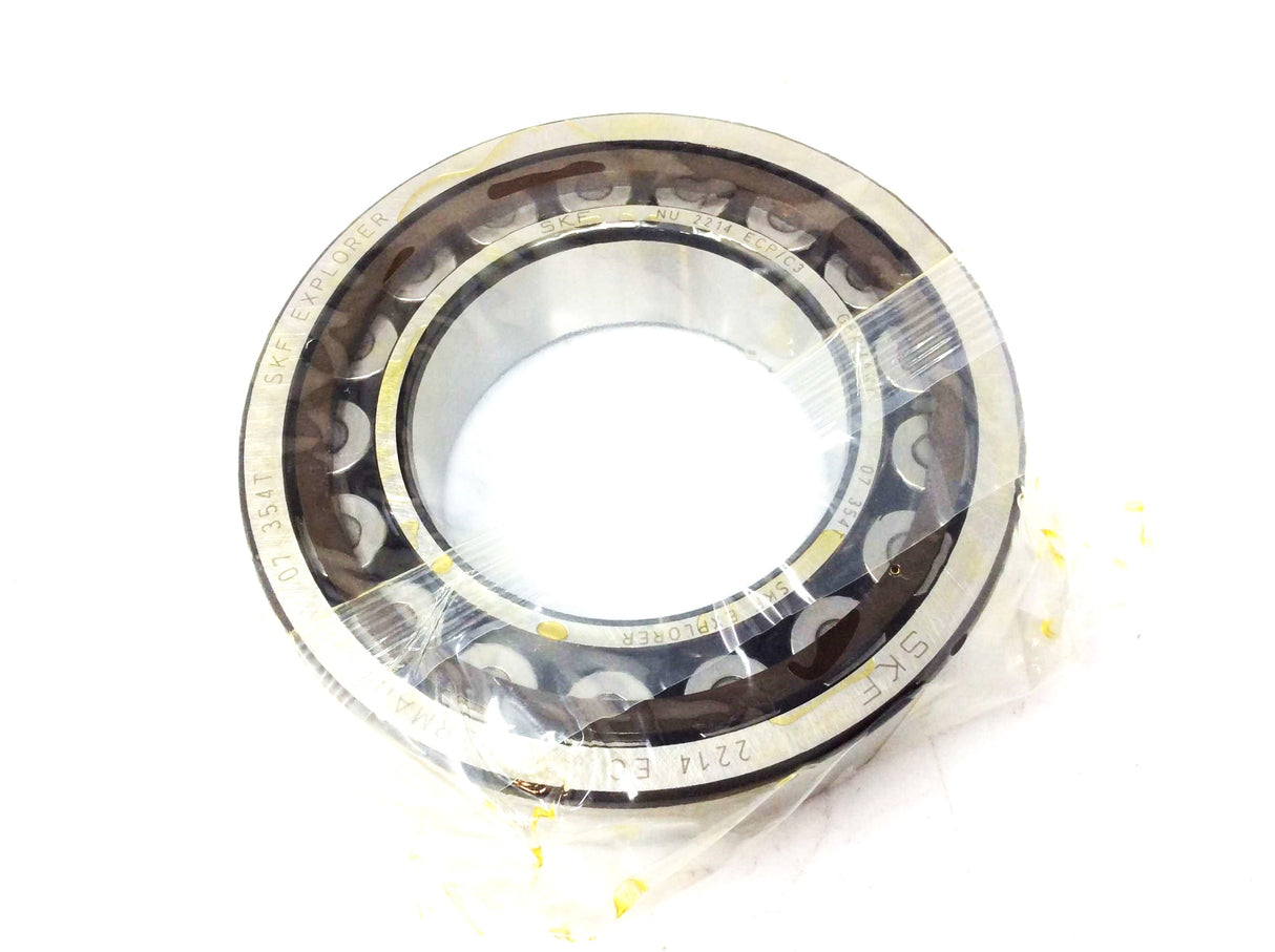 SKF - NU2214ECP|C3 - BEARING - CYLINDRICAL ROLLER 70mm ID 125mm OD