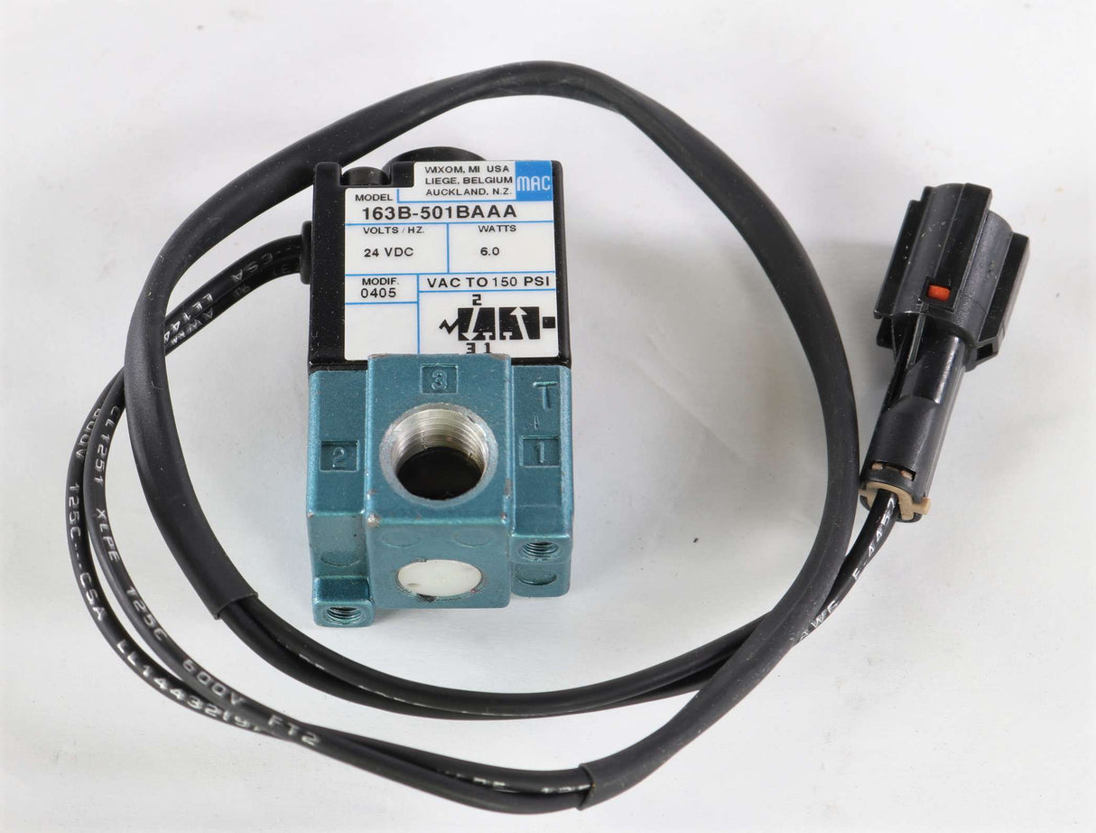 MAC VALVES - 163B-501BAAA - VALVE SOLENOID