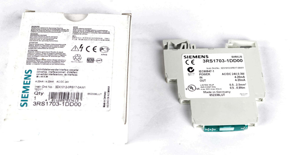 SIEMENS - 3RS1703-1DD00 - INTERFACE CONVERTER