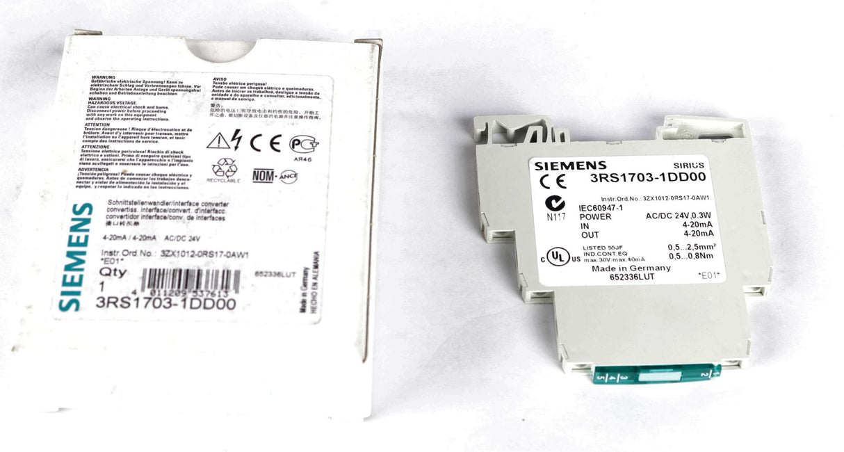 SIEMENS - 3RS1703-1DD00 - INTERFACE CONVERTER