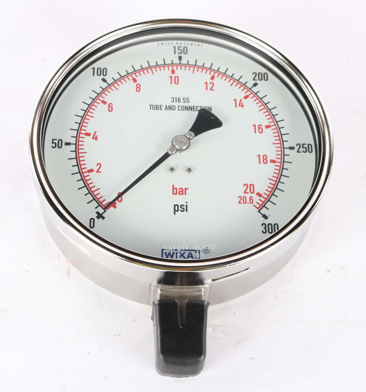 WIKA - 4213999 - PRESSURE GAUGE - 0-300PSI 6in DIA