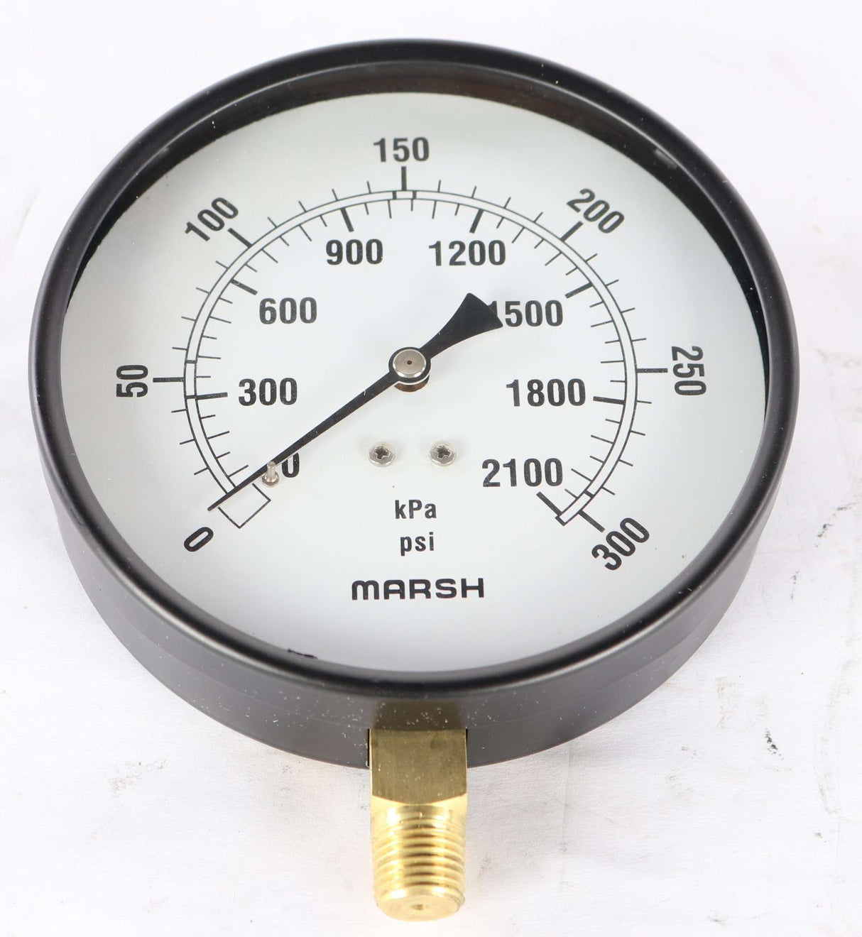MARSH BELLOFRAM - J9058 - PRESSURE GAUGE 0-300 PSI 1/4inNPT