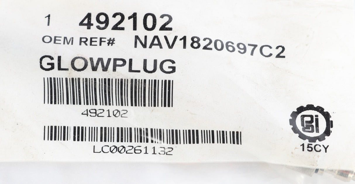 PAI INDUSTRIES - NOS - 492102 - GLOW PLUG