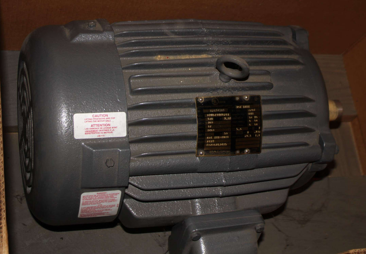 BALDOR  - 07H521W492G1 - ELECTRIC MOTOR 7.5HP 380V 50Hz 213T