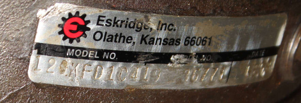 ESKRIDGE  - 120KFD1C419 - GEAR DRIVE