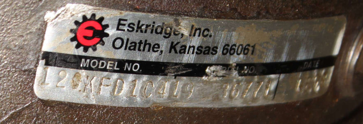 ESKRIDGE  - 120KFD1C419 - GEAR DRIVE