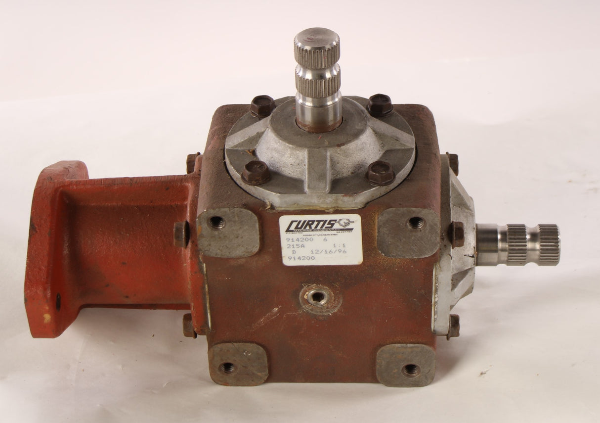 IWS - 914200 - GEAR BOX 215A - CURTIS MACHINE 1:1 RATIO