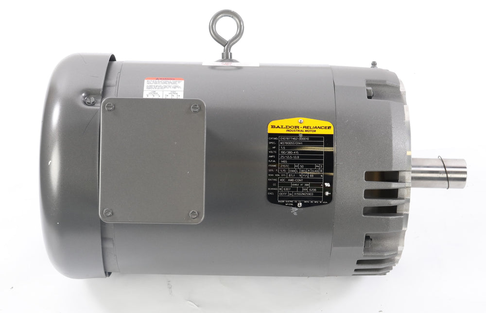 BALDOR  - 0107950550-000010 - ELECTRIC MOTOR 7.5HP 190/380-415V 50Hz 215TC