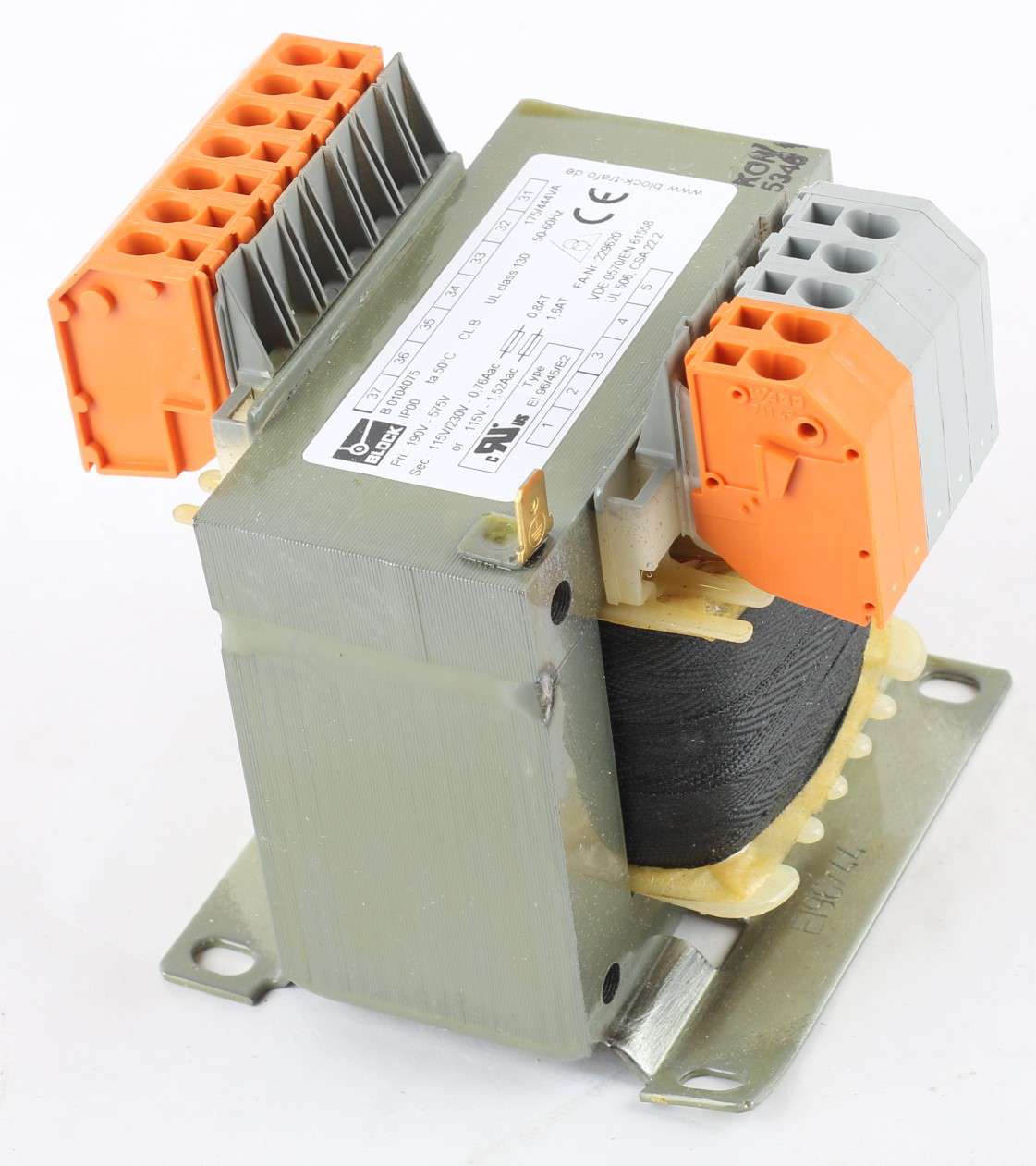BLOCK Transformatoren-Elektronik - B-0104075 - TRANSFORMER