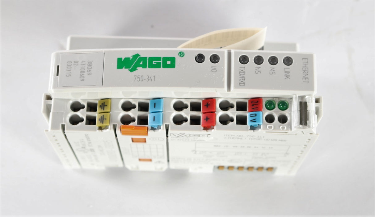 WAGO - 750-341 - ETHERNET TCP/IP 10/100 MBIT I/O COUPLER
