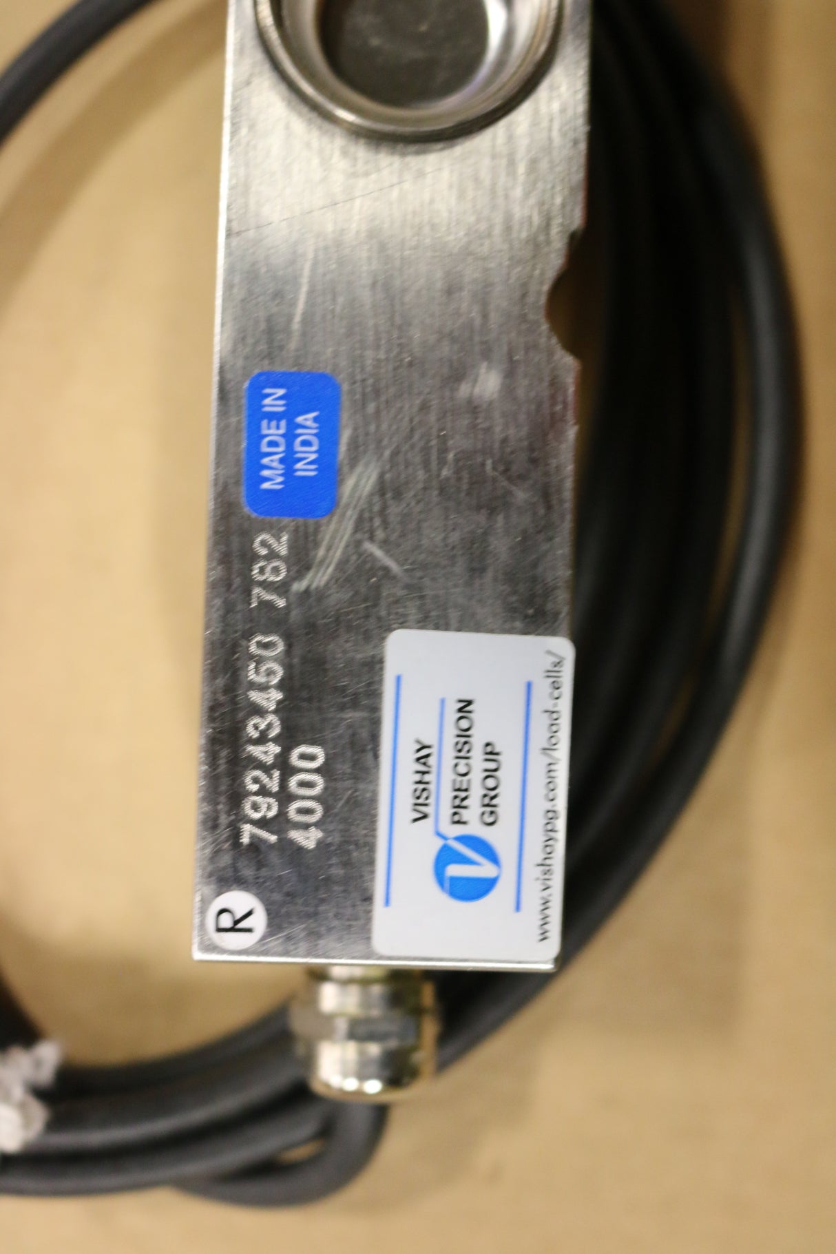 VISHAY SENSORTRONICS - 03510-004E-C1-01X - SENSOR - SHEER BEAM LOAD CELL 1814 KG