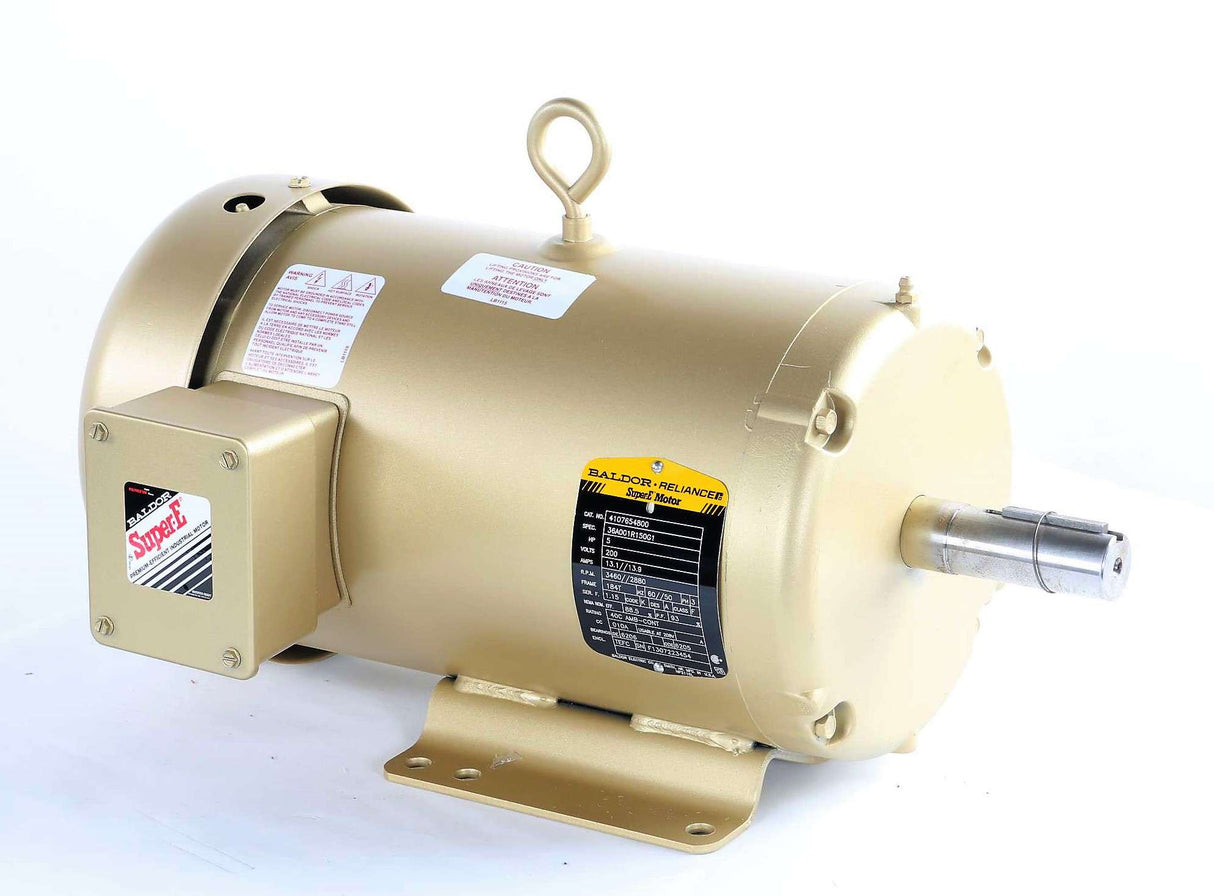 BALDOR - 36A001R150G1 - ELECTRIC MOTOR 5HP 200V 60|50Hz 184T