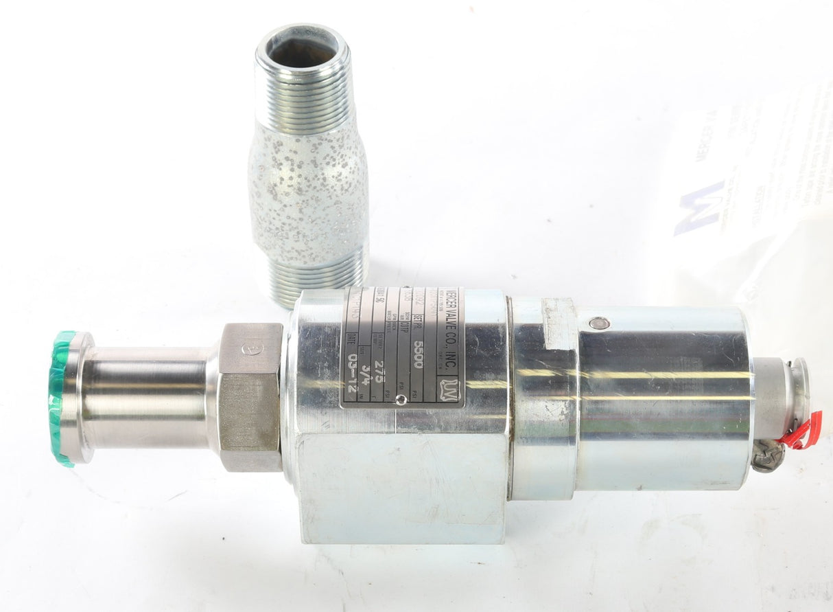 MERCER VALVE CO - 91-62C61P5641 - SAFETY RELIEF VALVE