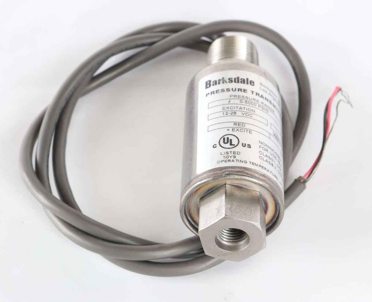 BARKSDALE - 435H5-15-P1 - PRESSURE TRANSDUCER 0-5000psi 4-20mA