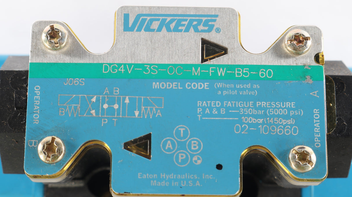 VICKERS - DG4V3S0CMFWB560 - VALVE