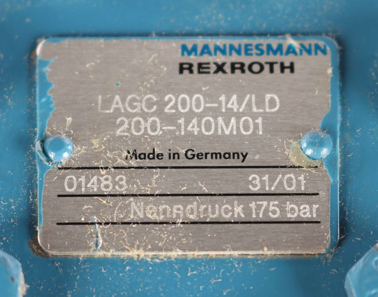 REXROTH - LAGC-200-14/LD200-140M01 - STEERING ORBITROL VALVE