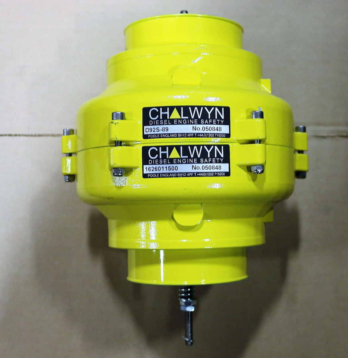 AMOT - D92S-89 - VALVE: AIR INLET SHUTDOWN