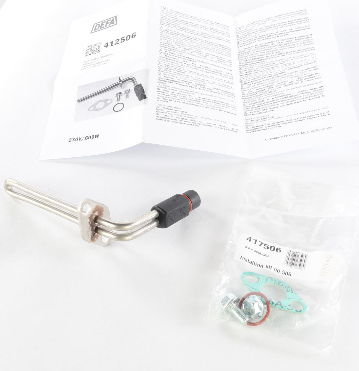 DEFA AUTOMOTIVE - 412506 - ENGINE HEATER 230V
