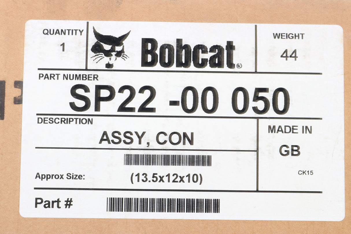 BOBCAT - SP22-00050 - VALVE CONTROL ASSEMBLY