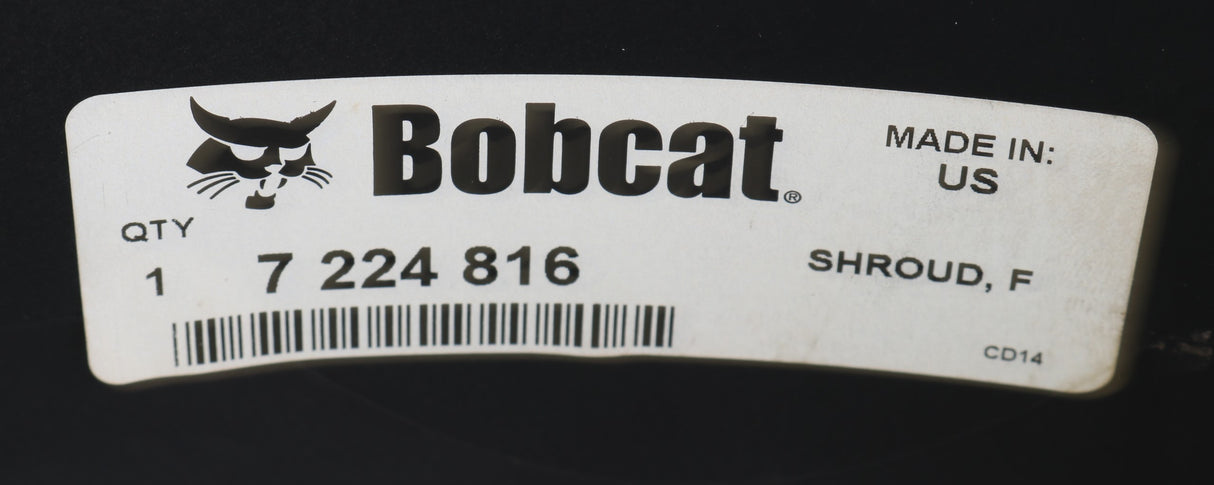 BOBCAT - 7224816 - SHROUD: FAN