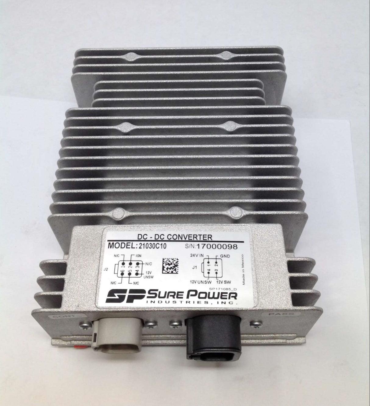 SURE POWER INDUSTRIES (EATON ELECTRICAL) - 21030C10 - POWER CONVERTER 24VDC TO 12VDC 30A