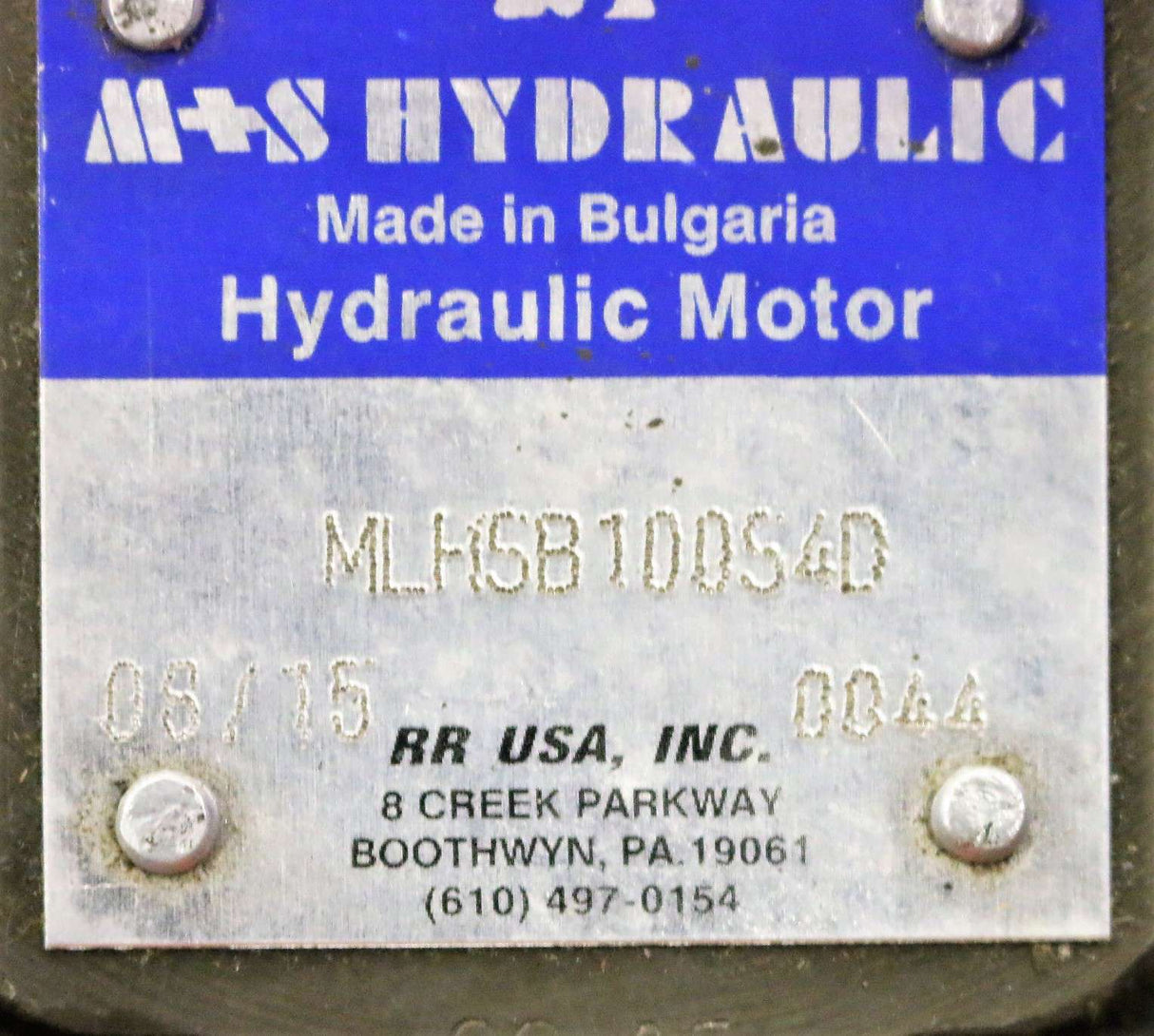 M+S HYDRAULIC - MLHSB100S4D - HYDRAULIC MOTOR - GEROLLER