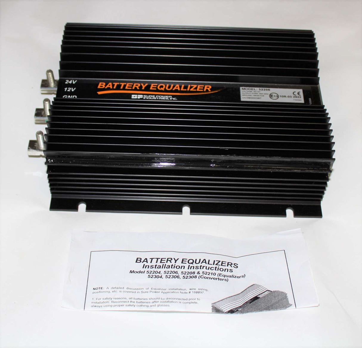 SURE POWER INDUSTRIES (EATON ELECTRICAL) - 52206 - BATTERY EQUALIZER