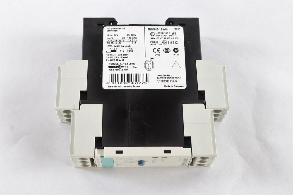 SIEMENS - 3RN1013-1BW01 - THERMISTOR RELAY