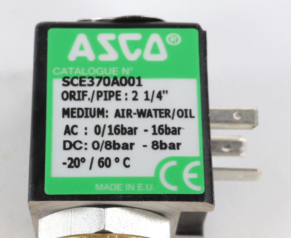 EMERSON - ASCO / JOUCOMATIC / REDHAT - SCE370A001 - SOLENOID VALVE