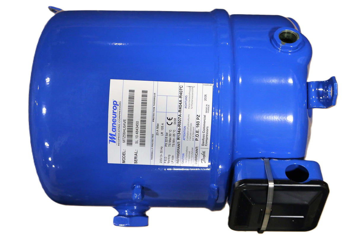 DANFOSS - MTZ56HL6AVE - REFRIGERATION COMPRESSOR 230V 3PH 50Hz