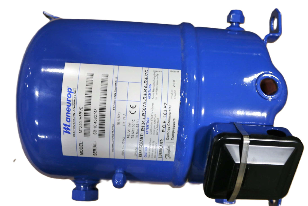 DANFOSS - MTZ40JH6BVE - REFRIGERATION COMPRESSOR 230V 3PH 50Hz