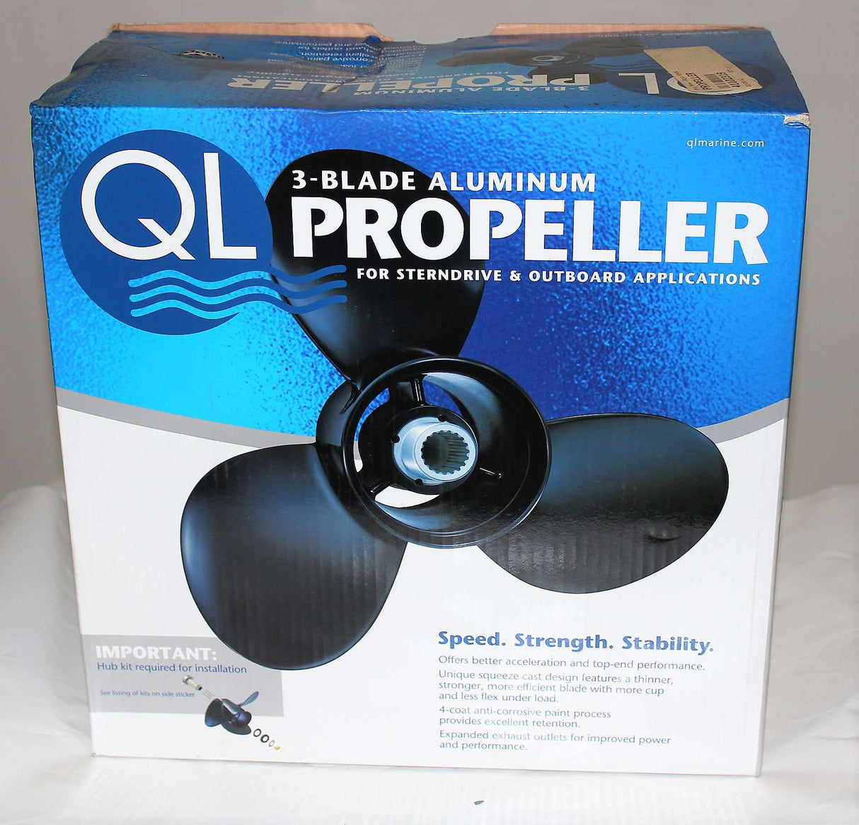 IWS - 13X19RH - QL PROPELLER 3-BLADE ALUMINUM