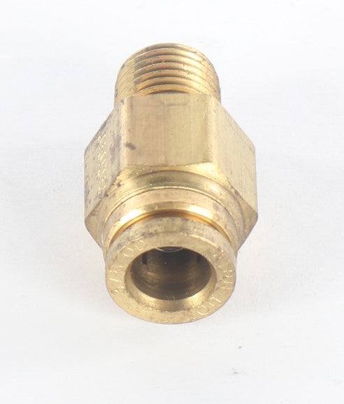 PARKER - 68PMT64 - FITTING BRASS - 3/8in PUSH X 1/4inNPT