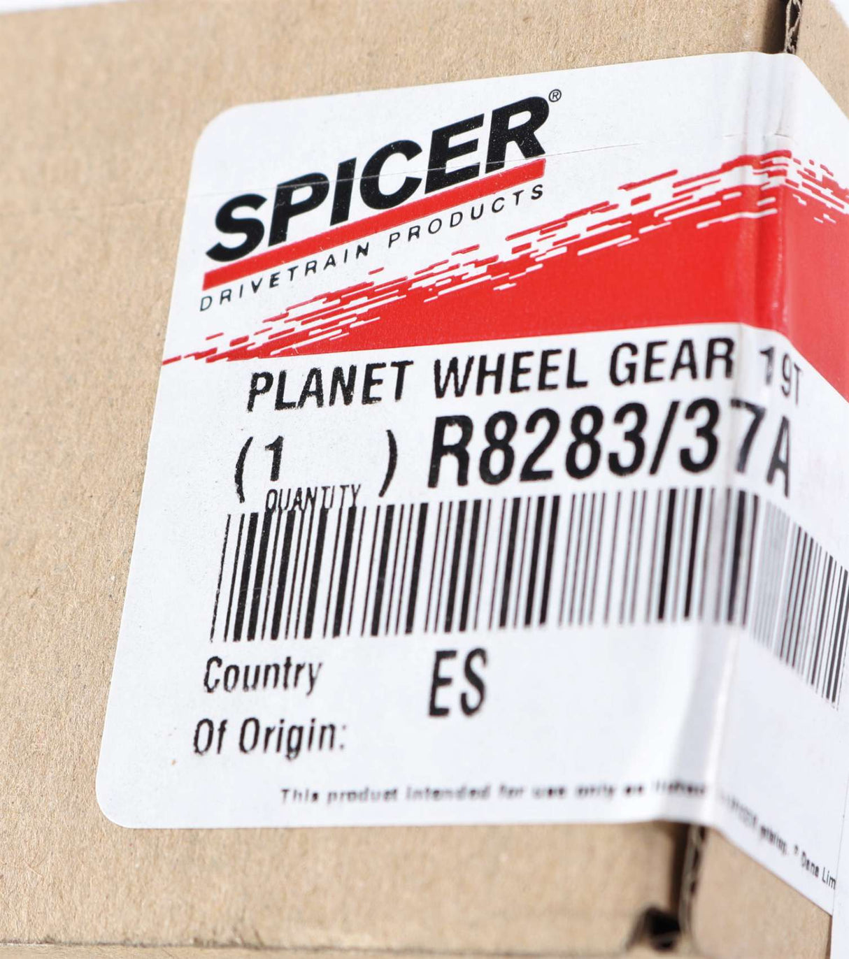 DANA - R8283/37A - PLANET WHEEL GEAR 19T