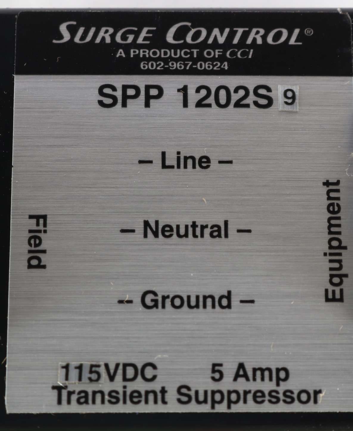 IWS - SPP-1202S9 - SURGE CONTROL - TRANSIENT SUPPRESSOR