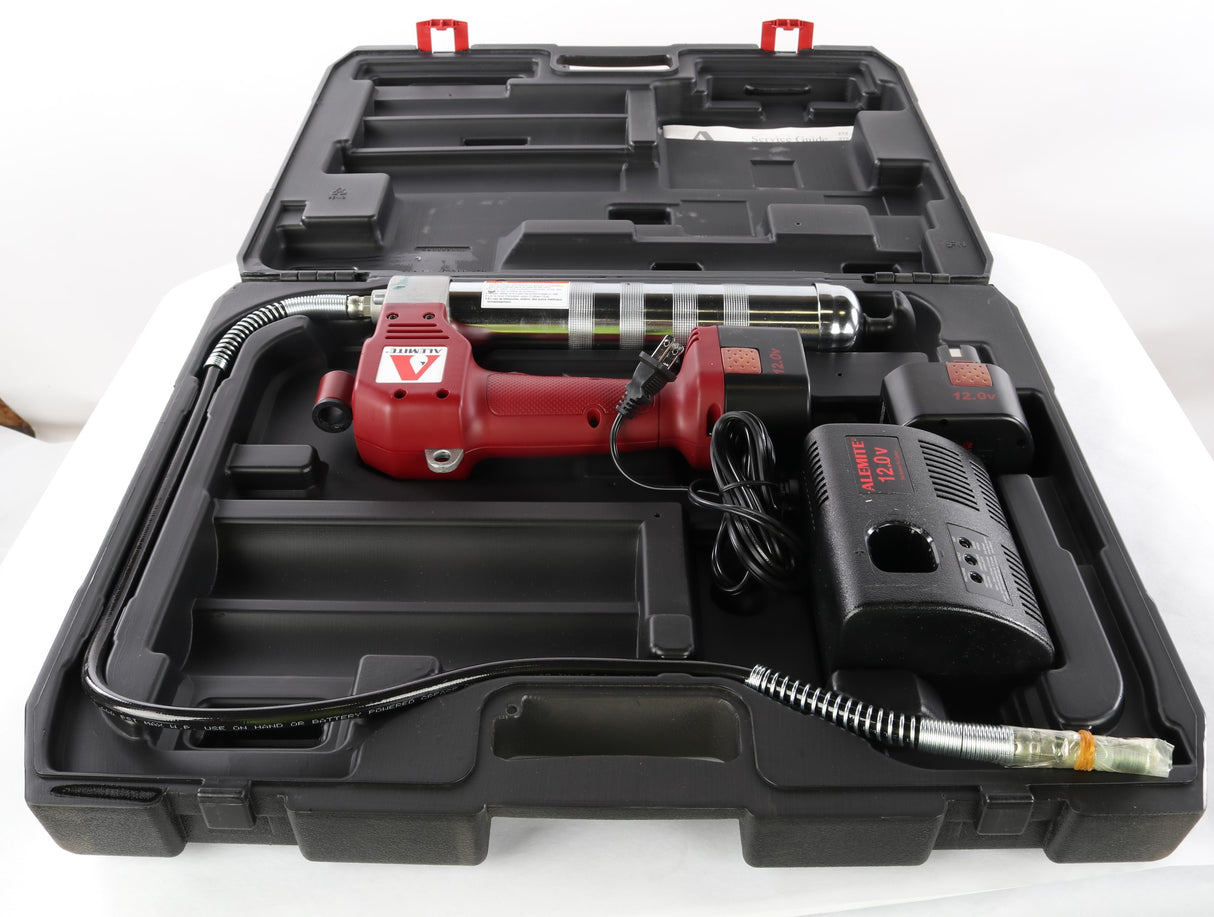 ALEMITE  - 575-B - CORDLESS 12V GREASE GUN W/ CHARGER AND 2 BATTERIES