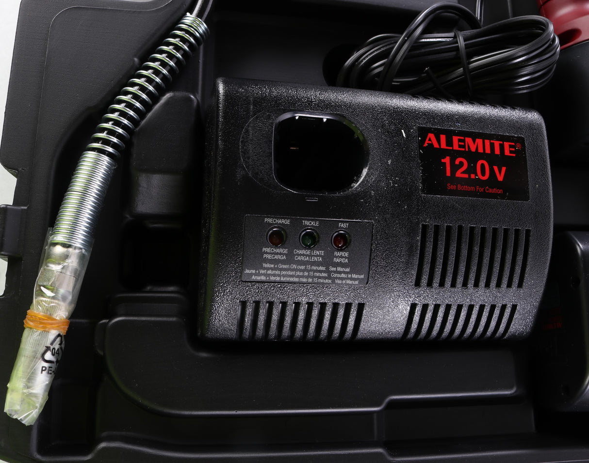 ALEMITE  - 575-B - CORDLESS 12V GREASE GUN W/ CHARGER AND 2 BATTERIES