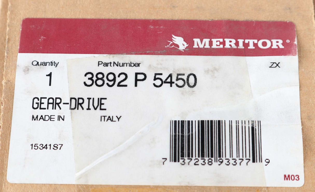 MERITOR - 3892P5450 - GEAR