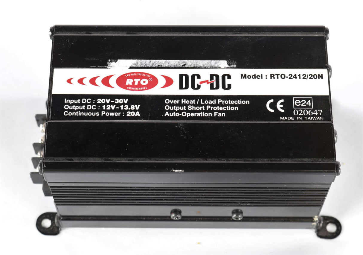 RTO RATHO - RTO-2412/20N - VOLTAGE CONVERTER MODULE 24VDC TO 12VDC