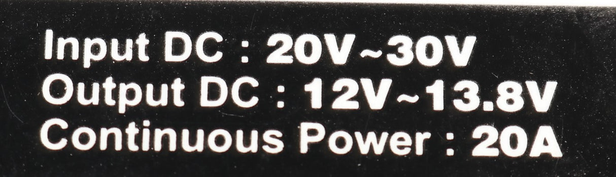 RTO RATHO - RTO-2412/20N - VOLTAGE CONVERTER MODULE 24VDC TO 12VDC