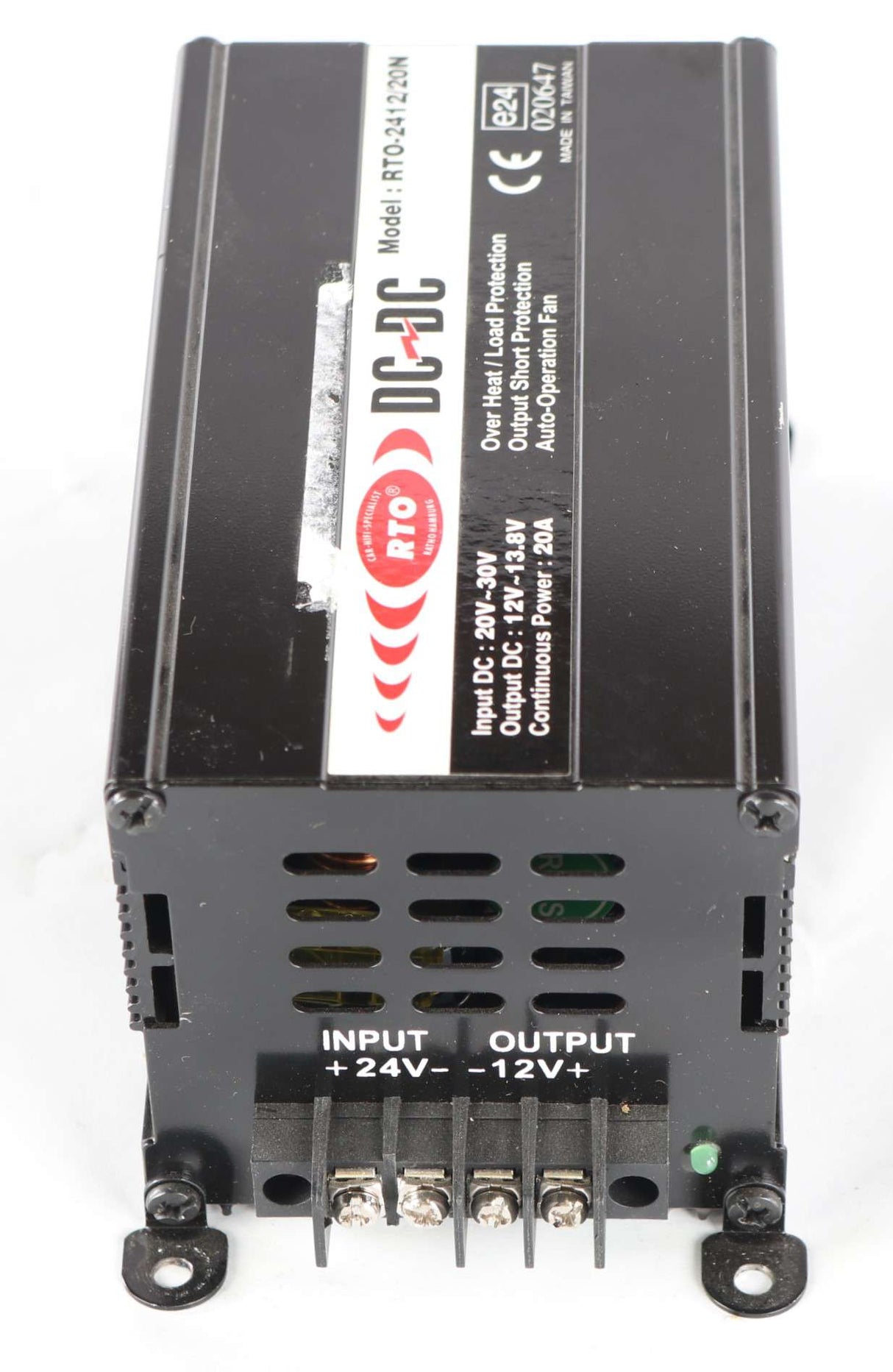 RTO RATHO - RTO-2412/20N - VOLTAGE CONVERTER MODULE 24VDC TO 12VDC