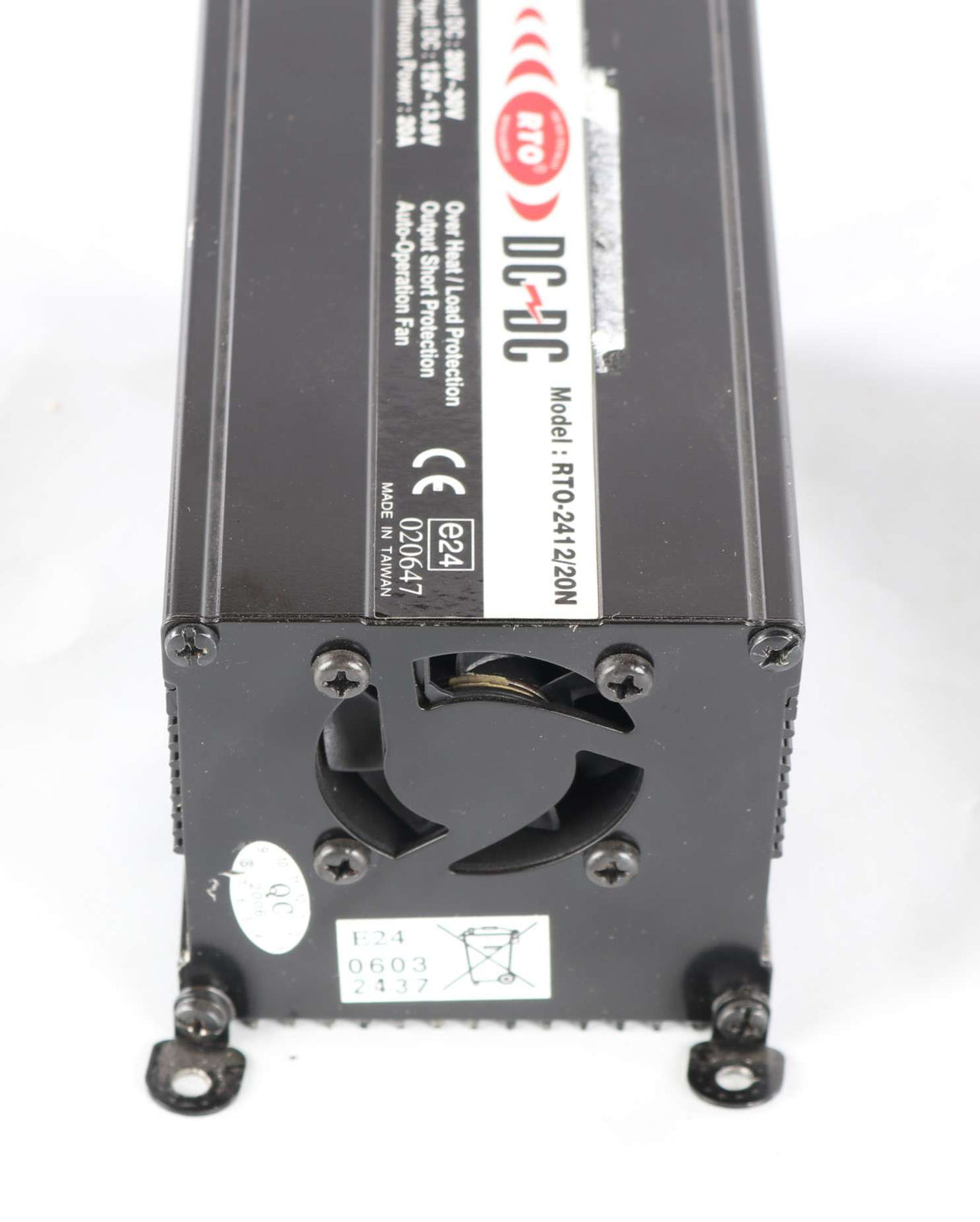 RTO RATHO - RTO-2412/20N - VOLTAGE CONVERTER MODULE 24VDC TO 12VDC