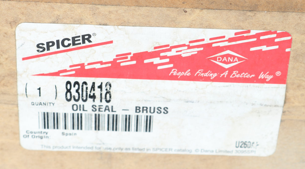 DANA SPICER - 830418 - OIL SEAL