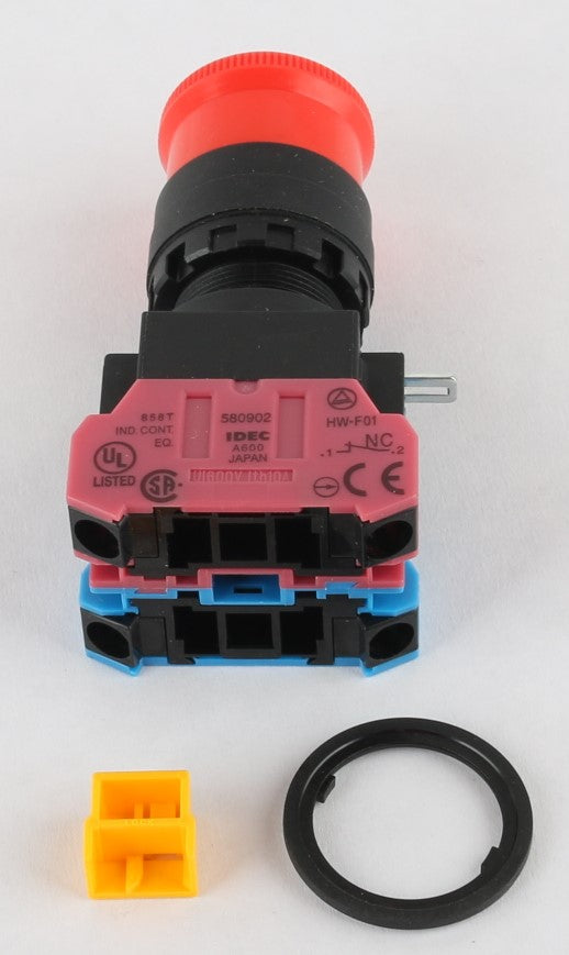 IDEC - HW1B-V3F11-R - Q-09 SWITCH-EMERGENCY STOP PUSH-BUTTON