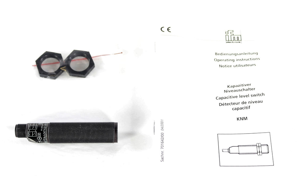 IFM ELECTRONIC - KN5113 - CAPACITANCE LEVEL SWITCH