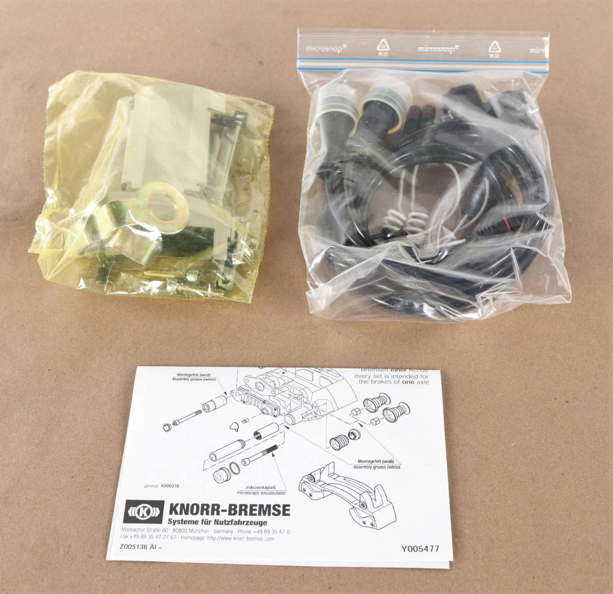 KNORR-BREMSE - K000806 - KIT WEAR SENSOR INDICATOR