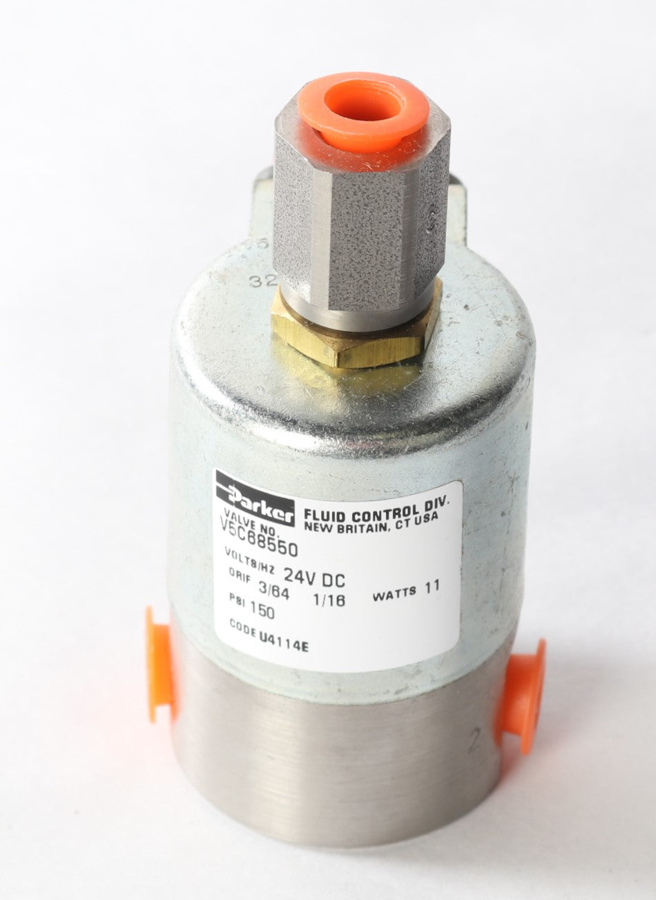 PARKER - V5C68550DC2A2D - VALVE 24V DC 150 PSI