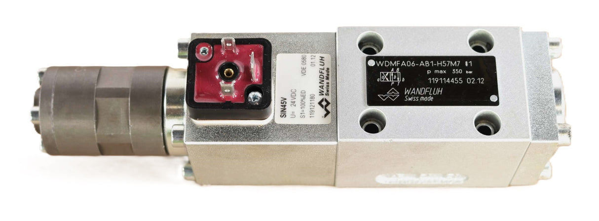 WANDFLUH - WDMFA06-AB1-H57M7 - HYDRAULIC SOLENOID VALVE