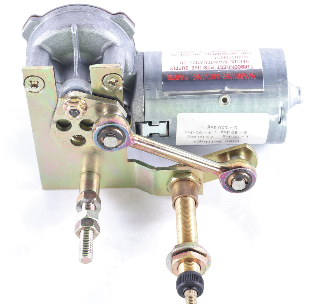 NIDEC MOTORS & ACTUATORS - 2069.200 - WIPER MOTOR 24V MOTOR W/ARMS